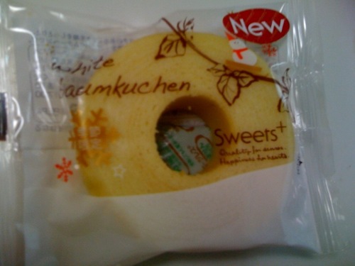 Sweets+ ホワイトバウムクーヘン